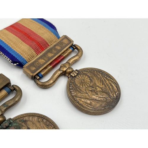 2081 - Five 1937-1945 China Incident War medals