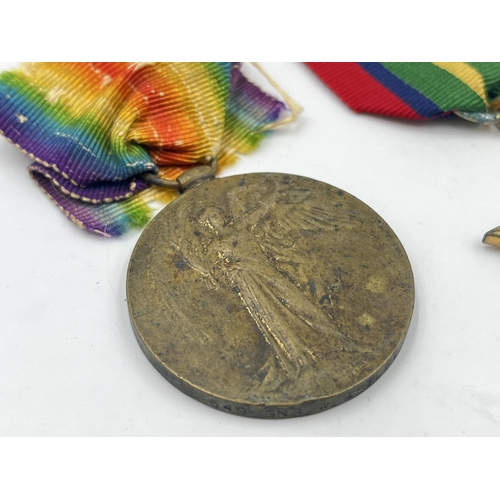 2084 - Six British medals, four WWII to include War presented to 16274 Jenor. Nand. Singh. R.I.A. and two W... 