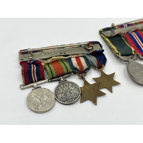 2085 - Twelve WWII British miniature medals