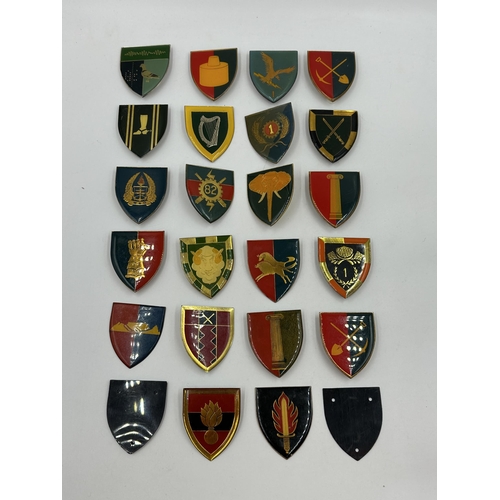 2227 - A collection of South African military flash badges to include Phalaborwa Commando, North West Comma... 