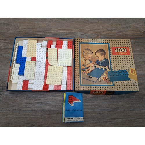 524 - Three 1950s Lego System construction sets comprising No. 306, No. 700/1 and No. 700/5 together with ... 