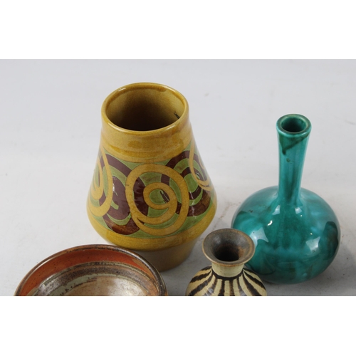 339 - A collection of studio pottery