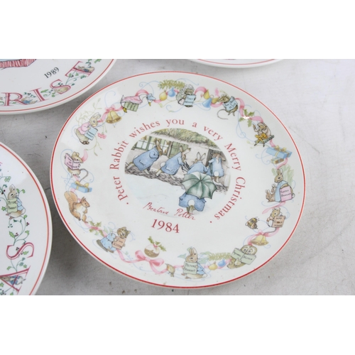 340 - Eight pieces of Beatrix Potter ceramics to include Wedgwood, Beswick etc.