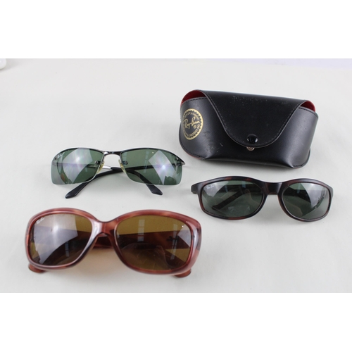 451 - Three pairs of Ray-Ban sunglasses