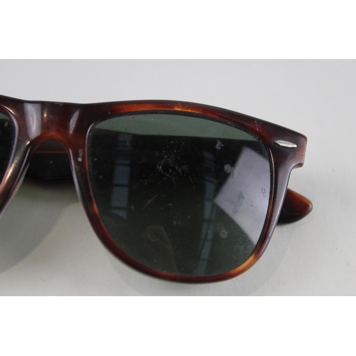 452 - A pair of Bausch & Lomb Ray-Ban Wayfarer II tortoiseshell effect sunglasses