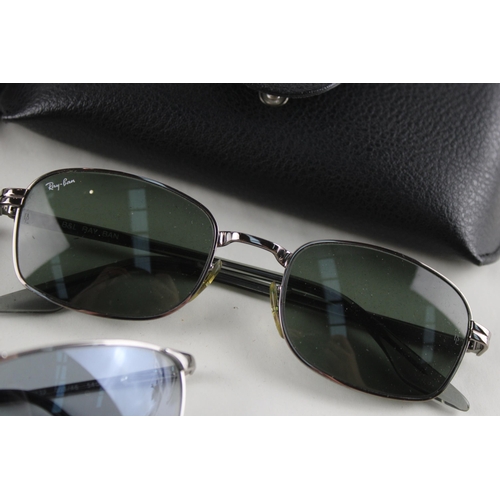 455 - Three pairs of Ray-Ban sunglasses