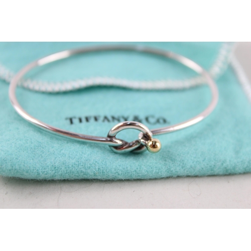 2038 - A Tiffany & Co. silver bangle - approx. gross weight 8g