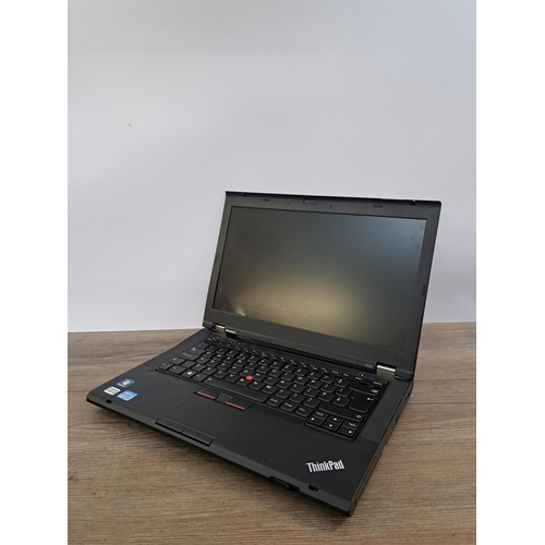 594 - Two laptops one Lenovo ThinkPad T430 and one Acer Aspire S3 together with a HP EliteBook 820 noteboo... 