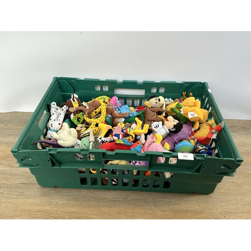 400 - A collection of McDonald's toys to include Digimon, Disney etc.