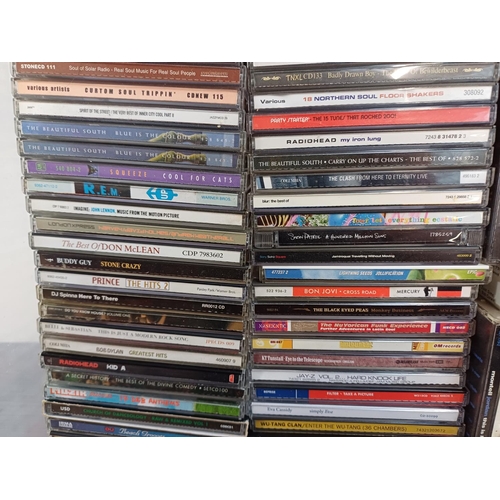 617 - A collection of CDs to include R.E.M., Lizz Wright, Massive Attack, 'Soul of Solar Radio', Buddy Guy... 