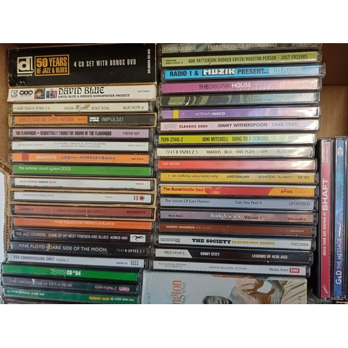 622 - A collection of CDs to include 'London Soul', The Velvet underground, 'Delmark - 50 years of Jazz & ... 