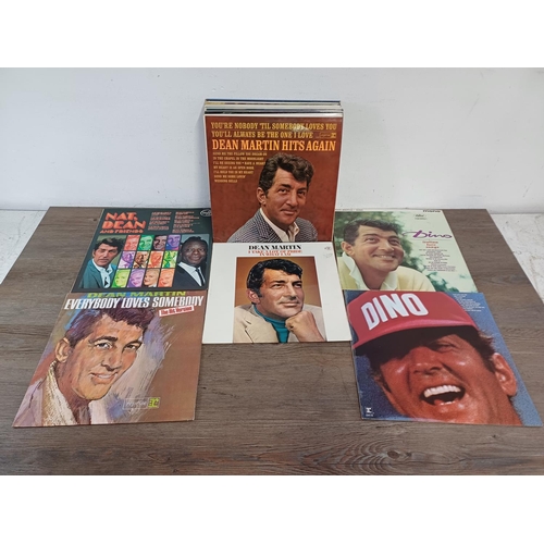 624 - Twenty-four Dean Martin LP vinyl records