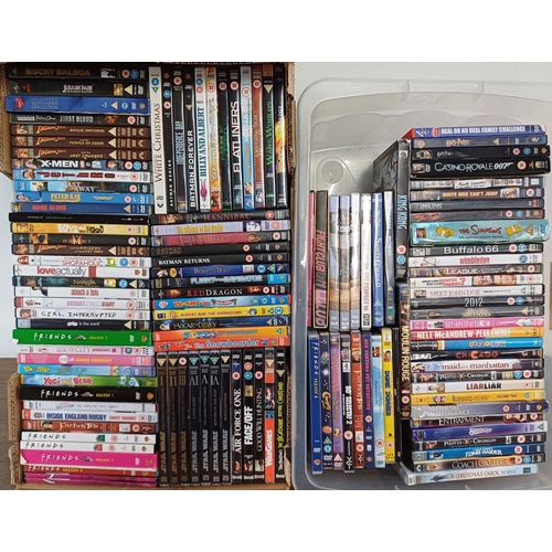 629 - A collection of DVDs to include Star Wars I-VI, Jurassic Park - The Ultimate Collection, The Silence... 