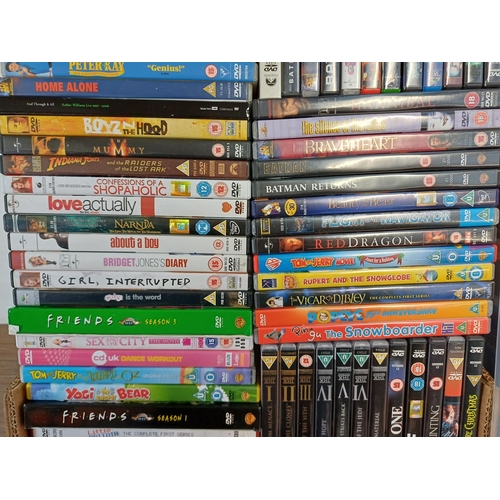 629 - A collection of DVDs to include Star Wars I-VI, Jurassic Park - The Ultimate Collection, The Silence... 