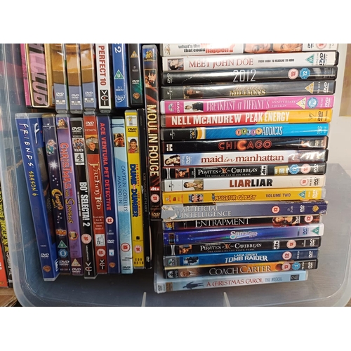 629 - A collection of DVDs to include Star Wars I-VI, Jurassic Park - The Ultimate Collection, The Silence... 