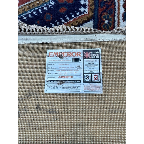 124 - A Firth Carpets Ltd. Emperor rug - approx. 274cm x 183cm