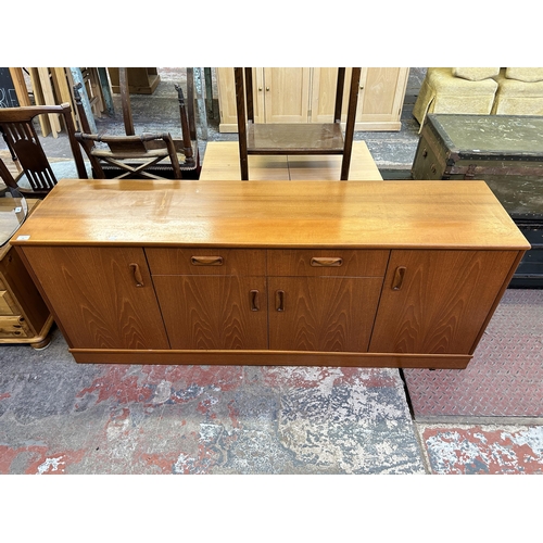 89 - A G Plan teak sideboard - approx. 68cm high x 173cm wide x 43cm deep