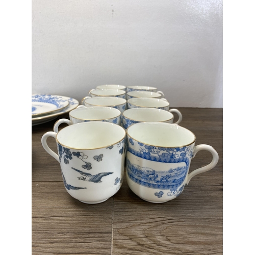 358 - A collection late 19th century Brownfield & Son Rd No. 14058 transferware dinnerware