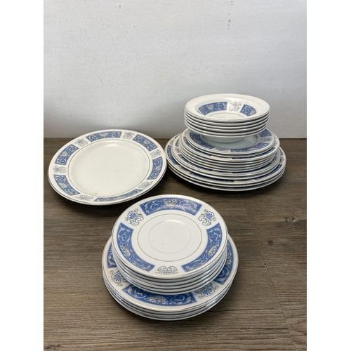 367 - A collection of Wood & Sons Lucerne dinnerware