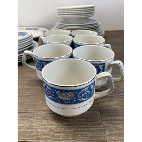 367 - A collection of Wood & Sons Lucerne dinnerware