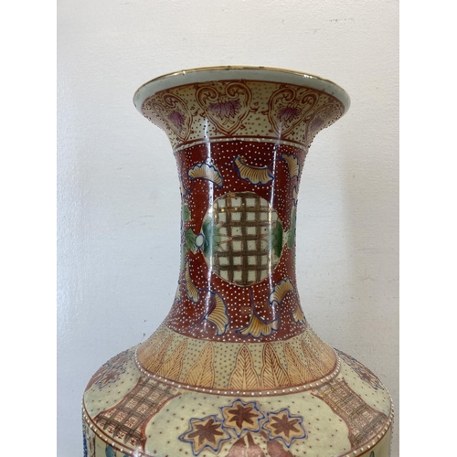 371A - A Chinese porcelain vase - approx. 60cm high