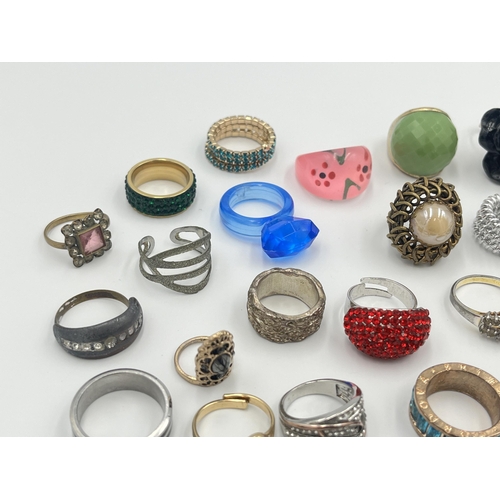 2018 - A collection of dress rings