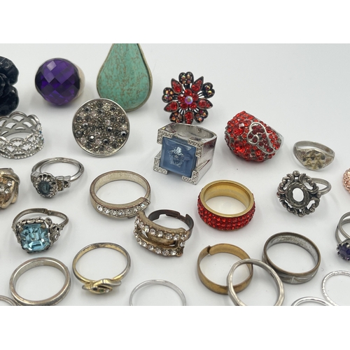 2018 - A collection of dress rings