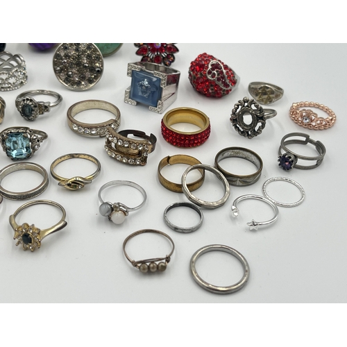 2018 - A collection of dress rings