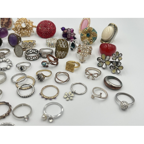 2019 - A collection of dress rings