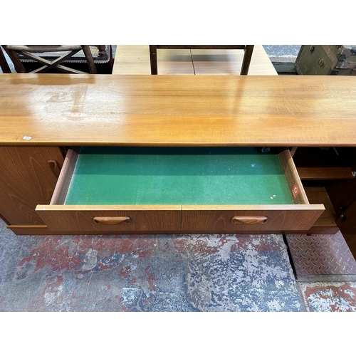 89 - A G Plan teak sideboard - approx. 68cm high x 173cm wide x 43cm deep