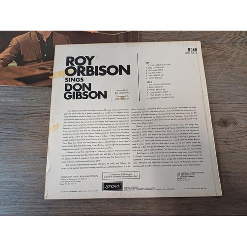 686 - Seven Roy Orbison vinyl records to include 'Lonely and Blue' (HA-U.2342), 'There Is Only One', 'Sing... 