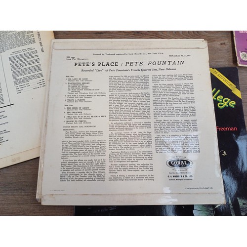 692 - Seven jazz LP vinyl records to include Stan Getz/Charlie Byrd 'Jazz Samba', The Modern Jazz Quartet ... 