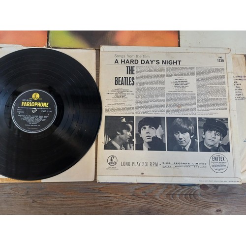 688 - Eight The Beatles LP vinyl records to include 'For Sale' mono and stereo, two 'Sgt. Peppers Lonely H... 