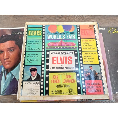 689 - Twenty three Elvis Presley vinyl records to include 'Something For Everybody', 'The Best Of' 10