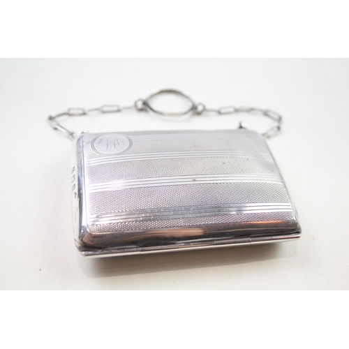 2267 - A hallmarked .925 sterling silver purse - approx. gross weight 80g