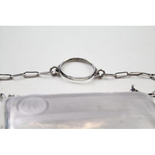 2267 - A hallmarked .925 sterling silver purse - approx. gross weight 80g