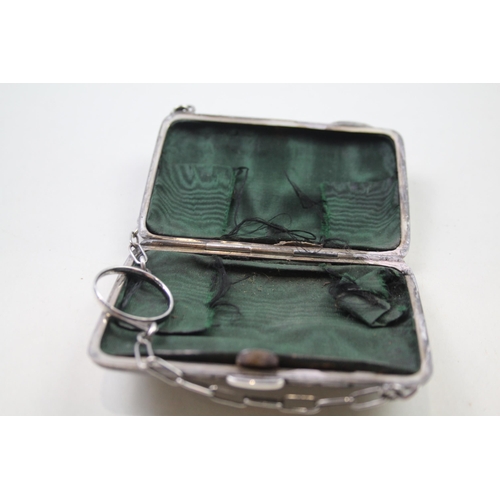 2267 - A hallmarked .925 sterling silver purse - approx. gross weight 80g