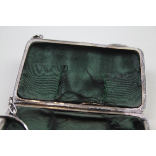 2267 - A hallmarked .925 sterling silver purse - approx. gross weight 80g