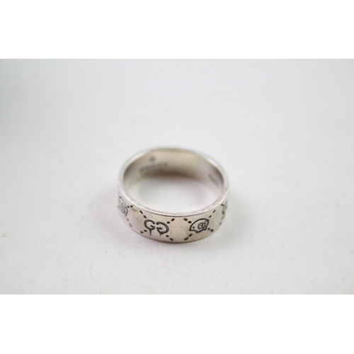 2445 - A Gucci .925 silver ring - approx. gross weight 7g