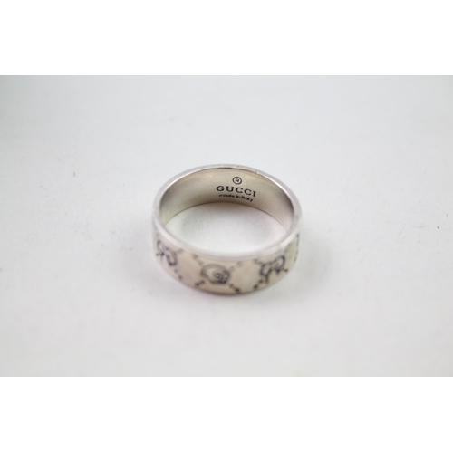 2445 - A Gucci .925 silver ring - approx. gross weight 7g