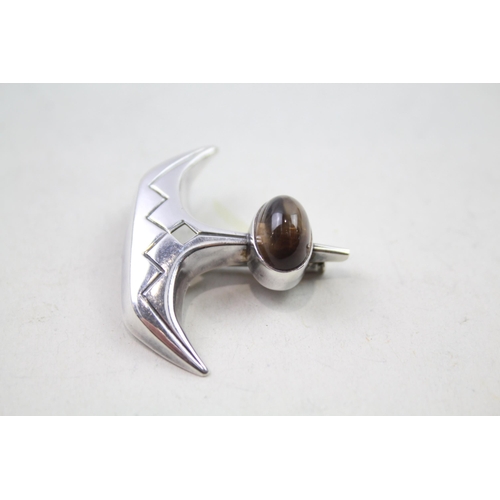 2456 - A mid 20th century Kupittaan Kulta Finnish silver brooch - approx. gross weight 5g