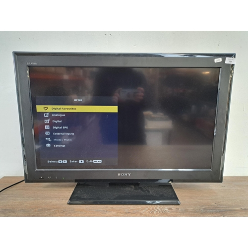 710 - Two LCD TVs, one Sony Bravia KDL-32S5500 32