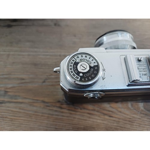 602 - A cased 1951 Zeiss Ikon Contax IIa 35mm rangefinder camera fitted with Zeiss-Opton Sonnar 1:2 f=50mm... 