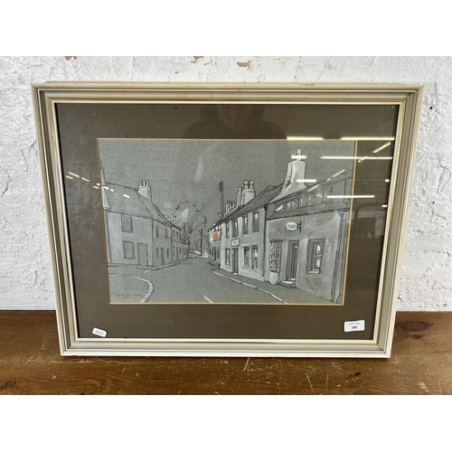 289 - A framed Kenneth Bone ink and watercolour, dated 1974 - approx. 48cm high x 62cm wide