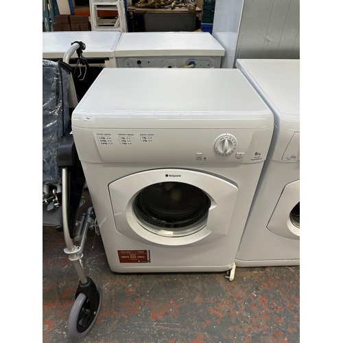 845 - A Hotpoint TVM560 Aquarius 6kg 60cm tumble dryer