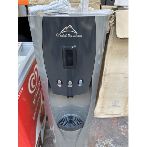 845S - A Crystal Mountain Pinnacle hot and cold water dispenser