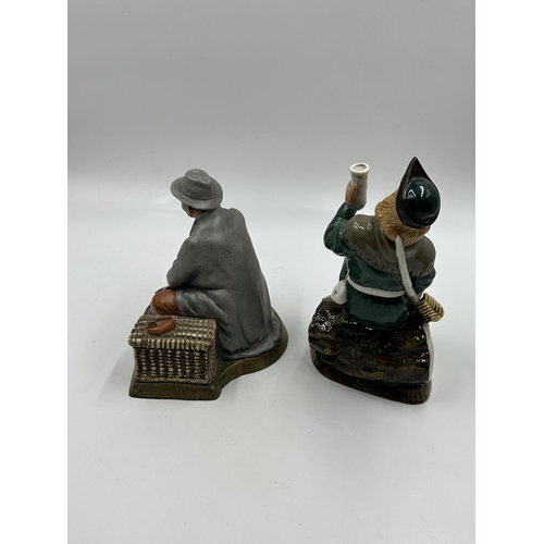 320 - Two Royal Doulton figurines, Robin Hood HN2773 and Bon Appetit HN2444