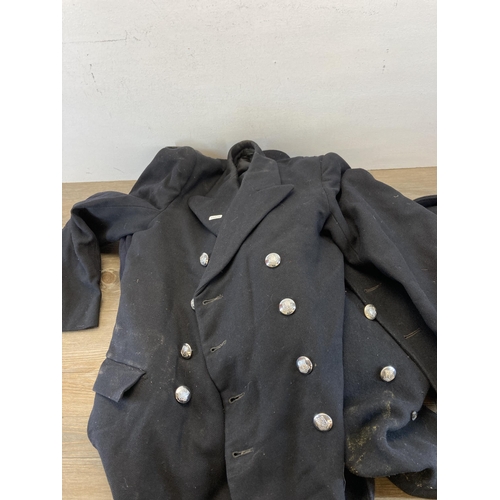 462 - Three post 1948 Shropshire Fire Brigade uniform jackets