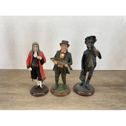 347 - Seven The Fairweather Collection resin figurines