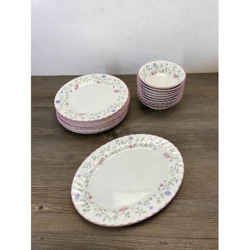 361 - A collection of Johnson Brothers Summer Chintz dinnerware